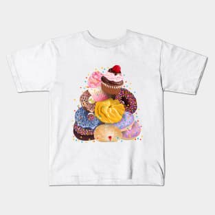 Cupcakes and Donuts Kids T-Shirt